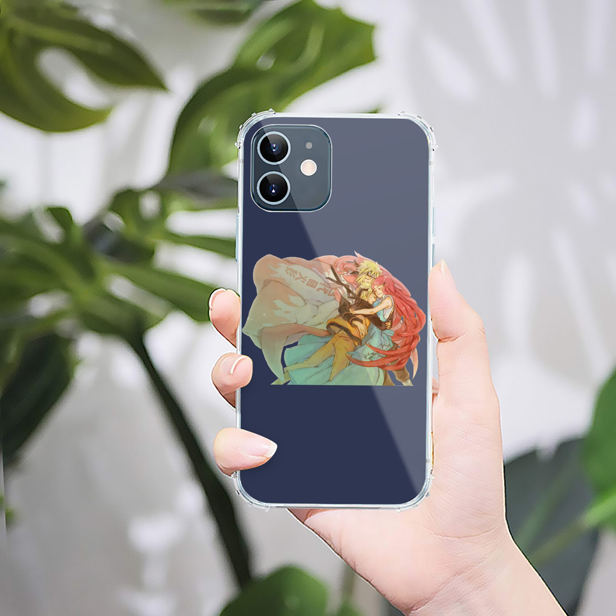 （画像用） NARUTO -ナルト- うずまき ナルト Uzumaki Naruto 【iPhone 12シリーズ対応】透明スマホケース（クリアソフトケース）